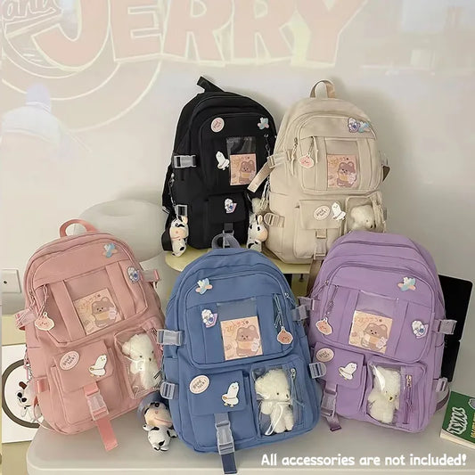 Popular  Girls High School Student Backpack Bags