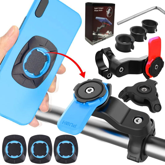 Bicycle phone holder